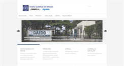 Desktop Screenshot of daidoquimica.com.br